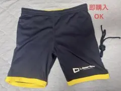 Liberta ハーフパンツ 黒/黄JM