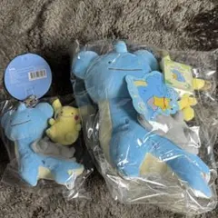 韓国 ポケモン メタモンのタイムカプセル キーホルダー&ぬいぐるみ セット