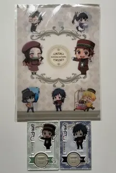 鬼滅の刃 ホテルモントレ アクリルスタンド クリアファイル 炭治郎 冨岡 義勇