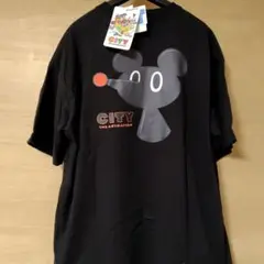 【新品】シティ/CITY 神様バックプリント半袖Tシャツ Lサイズ 　即日配送