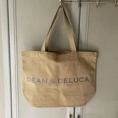 DEAN & DELUCA チャリティートートバッグ　Lサイズ　カフェオレ