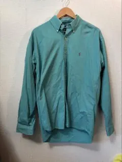 Ralph Lauren BLAIRE 長袖シャツ L グリーン