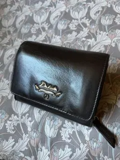 美品　Dakota 折り財布　ダークブラウン