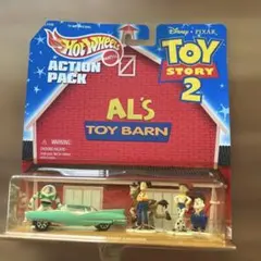 トイストーリー　ホットウィール　ディズニーワイルドレーサー　　2品セット トイストーリー ホットウィール ディズニーワイルドレーサー 2品セット