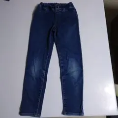 デニムスキニーパンツ ゴムウエスト
