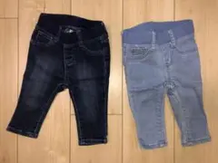 babyGap レギングジーンズ 3-6ヶ月 2色セット パンツ デニム