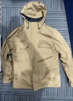 Columbia フード付きベージュジャケット