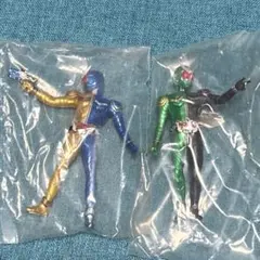 未開封　仮面ライダー　フィギュア ２体　セット　バンダイ　スキャンヒーローズ