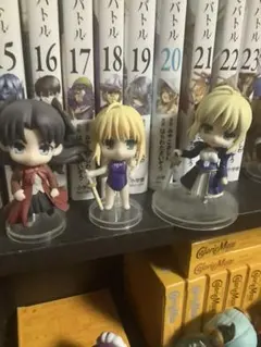 fate stay night ねんどろいどぷち　セイバー　遠坂凛3体