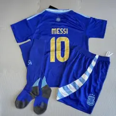 ★140サイズ★ メッシ アルゼンチン 2nd サッカー ユニフォーム 新品
