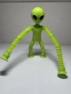 吸盤付き宇宙人トイ