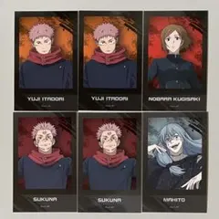 呪術廻戦展　宿儺　フォト風カード　原画クリアカード　クリアカード　羂索