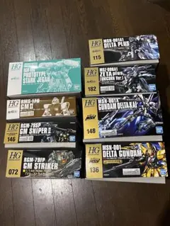 HG ガンプラ6点まとめ売り 120サイズ配送 未開梱 未開封 未組立 送料