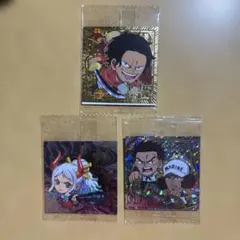ONEPIECEウエハースシール3枚セット