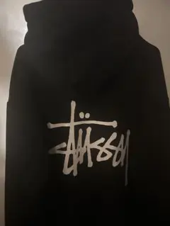 STUSSY ジップアップパーカー 黒のサムネイル