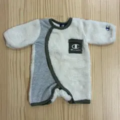 Champion ベビー ロンパース 50-60 ボアロンパース　チャンピオン