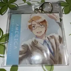 ヘタリア World☆Stars チェキ風 アクリルキーホルダー アメリカ 