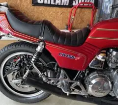 タマゴハッピー純正CB750F シート 黒/赤 スポーティ タマゴハッピー様専用純正CB750F シート 黒/赤 スポーティ タマゴ