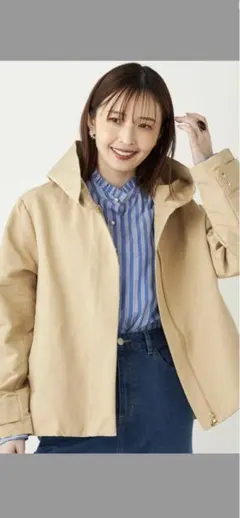 ⭐︎SHIPS colors⭐︎ フードカラーショートコート