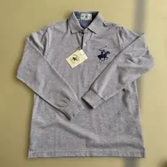 BEVERLY HILLS POLO CLUB グレー M ポロシャツ