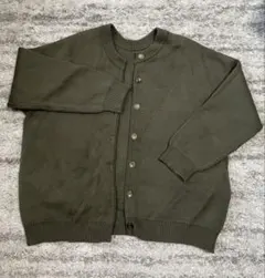 厚手カーディガン