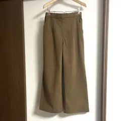 コーデュロイワイドパンツ