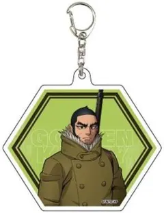 谷垣源次郎　ゴールデンカムイ　ヘキサゴン　アクリルキーホルダー