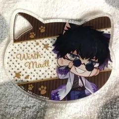 マッシュル　ワース　ねこ型アクリルコースター　ナンジャタウン