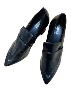 〈ESPERANZA〉ブラックポインテッドトゥシューズ