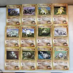 タケシ　タケシのポケモンカード　旧裏　12枚セット　まとめ売り　マンキーのサムネイル