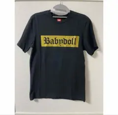 BABYDOLL 半袖Tシャツ ゴールドロゴ