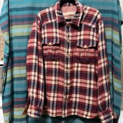 Nigel Cabourn ナイジェル ケーボン チェックシャツ リバーシブルのサムネイル