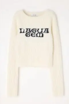 LIMITED LOGO SHAGGY KNIT IVOYのサムネイル