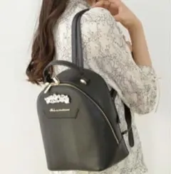 JILL by JILL STUART ビジューロイヤルバックパック ブラックのサムネイル