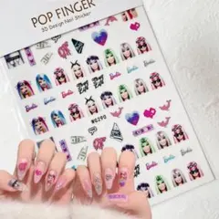ネイルシール　Barbie　バービーのサムネイル