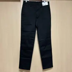 UNIQLO チノパンスリムフィットチノ　ブラック　70cm 股下73cm補正済