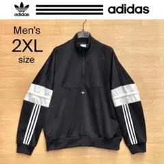 2XL アディダスオリジナルス ハーフジップ トラックジャケット ジャージ