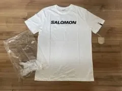 新品　SALOMON Tシャツ ホワイト　L