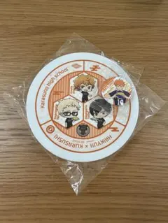 ハイキュー!! くら寿司キャラクター プレート　缶バッチ