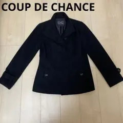 クードシャンス　スタンドカラーコート　M 黒