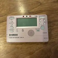 【ジャンク品】YAMAHA チューナーメトロノーム TDM-75 ピンク