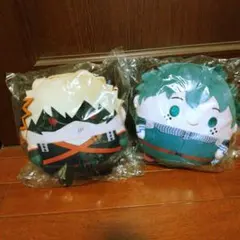 ふわコロりん Mサイズ　僕のヒーローアカデミア　爆豪勝己　緑谷出久　まとめて