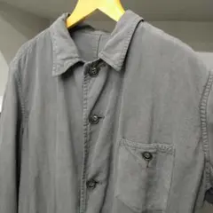 ATELIER SAB for men グレー ボタン付きシャツジャケットのサムネイル
