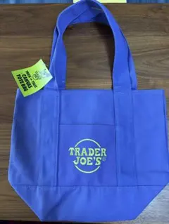 TRADER JOE'S パープル　トートバッグ　紫