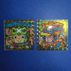 ワンピースマンコレクターシール超新星編２枚セット!!!