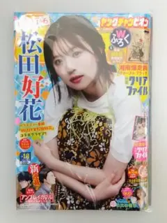 付録 ヤングチャンピオン 2025年18号 松田好花 日比谷萌甘 グラビア 雑誌