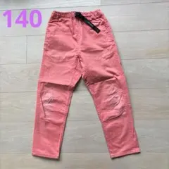 DENIM DUNGAREE 140 グラミチ　コラボ　ピンク ストレッチのサムネイル