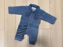 CROISSANCE BEBE デニム風ロンパース 70cm
