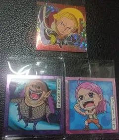 ワンピース　大海賊シールウエハース　３枚セット