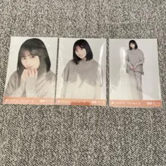 乃木坂46 遠藤さくら 生写真 2021 April-Ⅲ レイヤードニット